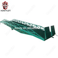 15 ton china supplier CE mobile hydraulic yard ramp for truck/hydraulic container loading dock ramp lift